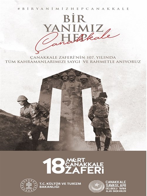 Kaymakamımız Hayrettin ÇİÇEK’in 18 Mart Çanakkale Zaferi ve Şehitleri Anma Günü Mesajı 